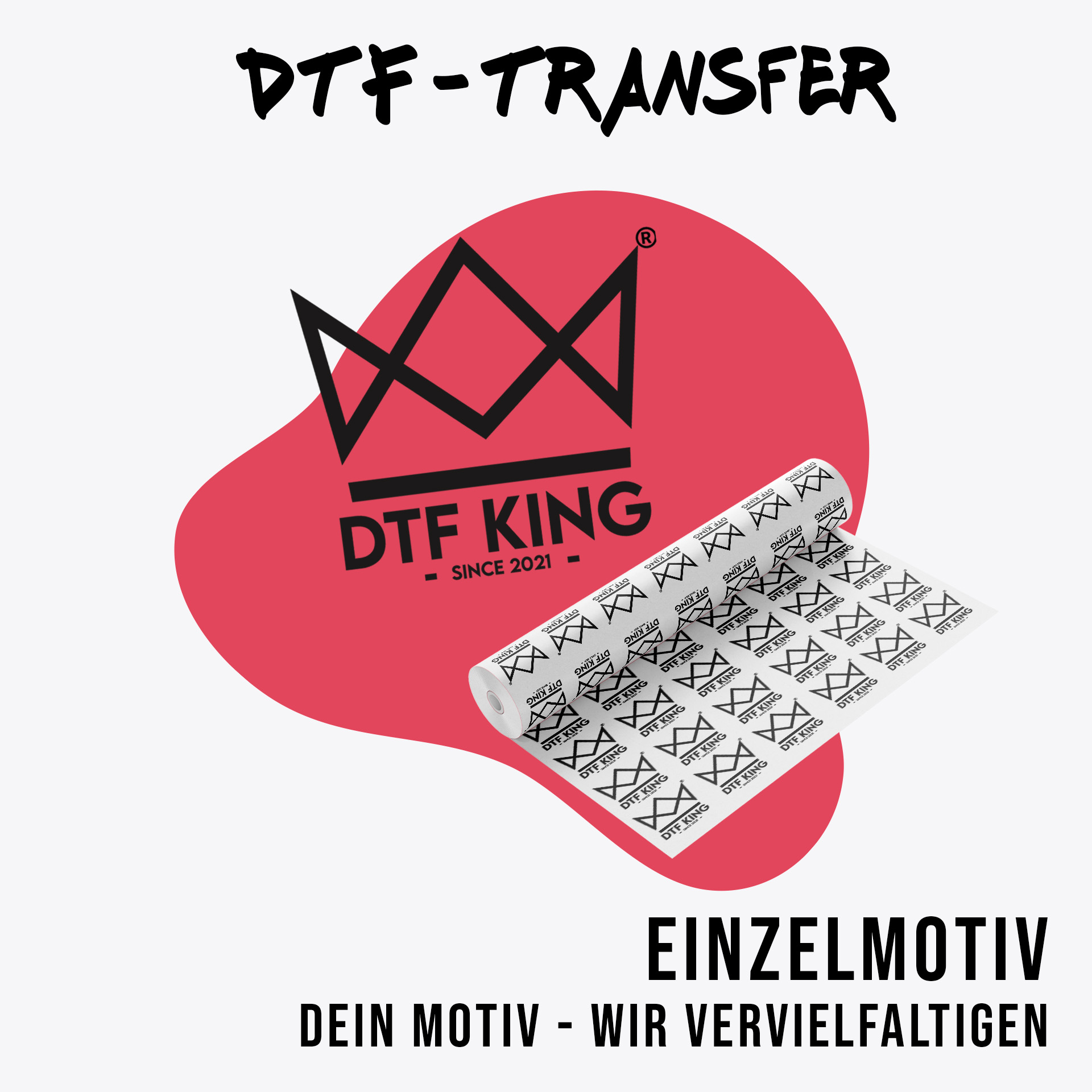 DTF-Transfer - Einzelmotiv