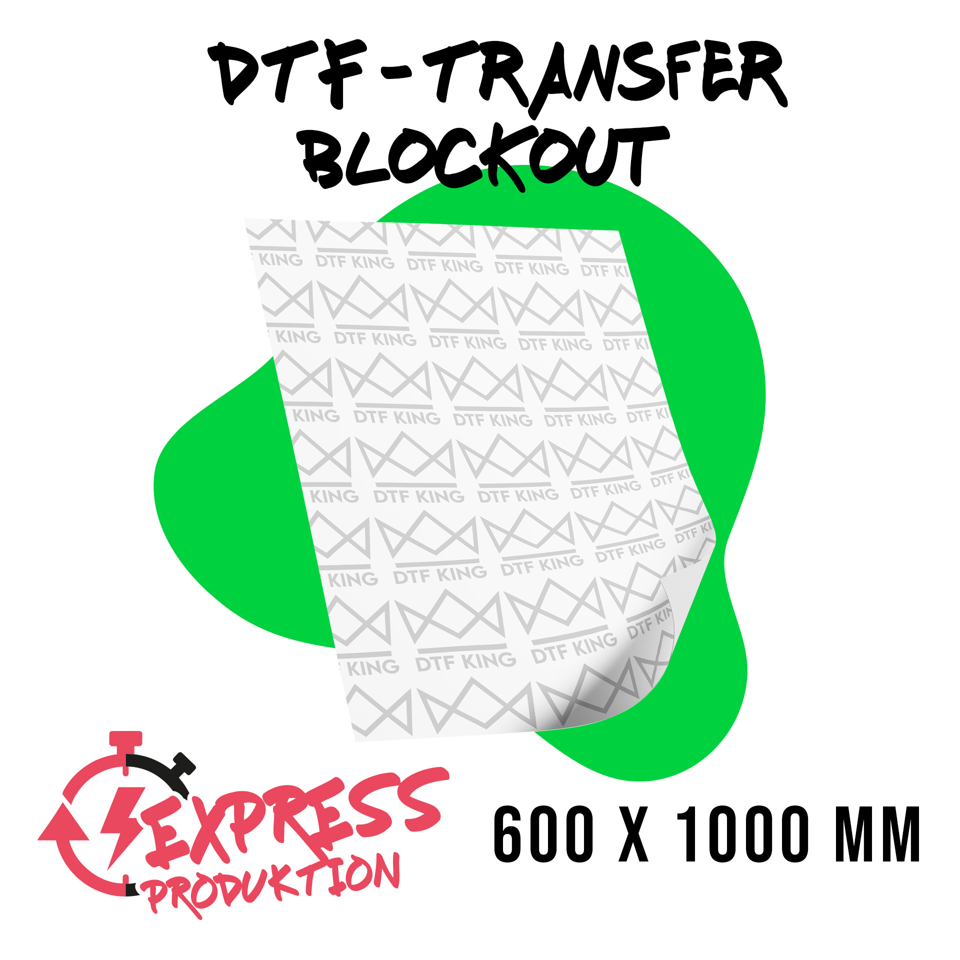 DTF-Transfer Blockout EXPRESS - METERWARE 600 x 1000 mm