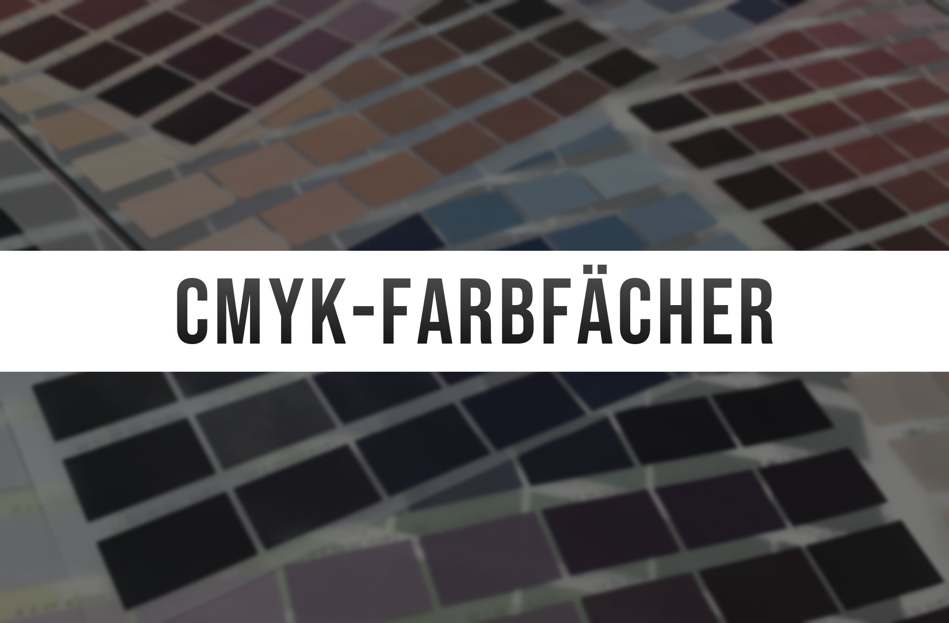 CMYK-kleurenwaaier: gedrukte kleurvlakken van de DTF-kleurenkaart