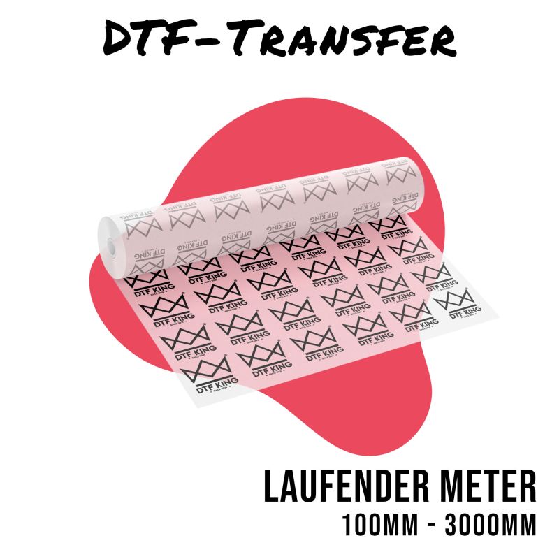 DTF-Transfer als Laufmeter nach Maß